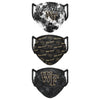 Wake Forest Demon Deacons NCAA Womens Matchday 3 Pack Face Cover