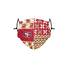 San Francisco 49ers NFL Busy Block Adjustable Face Cover