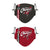 Tampa Bay Buccaneers NFL Super Bowl LV Champions Adjustable 2 Pack Face Cover