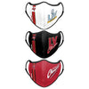 Tampa Bay Buccaneers NFL Super Bowl LV Champions Sport 3 Pack Face Cover