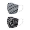 Las Vegas Raiders NFL Clutch 2 Pack Face Cover