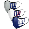 New York Giants NFL Sport 3 Pack Face Cover