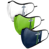 Seattle Seahawks NFL Sport 3 Pack Face Cover