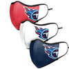 Tennessee Titans NFL Sport 3 Pack Face Cover