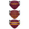 Washington Commanders NFL Mens Matchday 3 Pack Face Cover