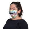 Los Angeles Rams NFL Neon Floral 3 Pack Face Cover