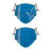 Detroit Lions NFL Gameday 2 Pack Face Cover