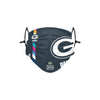 Green Bay Packers NFL Crucial Catch Adjustable Face Cover