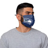Seattle Seahawks NFL Russell Wilson On-Field Sideline Logo Face Cover