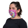 New Orleans Saints NFL Pastel Tie-Dye Adjustable Face Cover