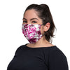 Philadelphia Eagles NFL Pink Tie-Dye Adjustable Face Cover