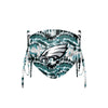 Philadelphia Eagles NFL Tie-Dye Beaded Tie-Back Face Cover