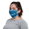 Carolina Panthers NFL Wordmark Holiday Adjustable Face Cover