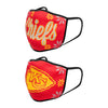 Kansas City Chiefs NFL Womens Knit 2 Pack Face Cover