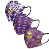 Minnesota Vikings NFL Womens Matchday 3 Pack Face Cover