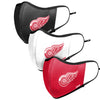 Detroit Red Wings NHL Sport 3 Pack Face Cover