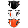 Philadelphia Flyers NHL Sport 3 Pack Face Cover