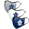 Toronto Maple Leafs NHL Sport 3 Pack Face Cover