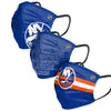 New York Islanders NHL Mens Matchday 3 Pack Face Cover