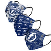 Tampa Bay Lightning NHL Womens Matchday 3 Pack Face Cover