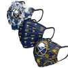 Buffalo Sabres NHL Womens Matchday 3 Pack Face Cover