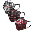 Carolina Hurricanes NHL Womens Matchday 3 Pack Face Cover