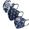 Edmonton Oilers NHL Womens Matchday 3 Pack Face Cover