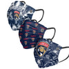 Florida Panthers NHL Womens Matchday 3 Pack Face Cover