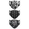 Los Angeles Kings NHL Womens Matchday 3 Pack Face Cover