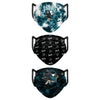 San Jose Sharks NHL Womens Matchday 3 Pack Face Cover