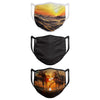 Beach Life 3 Pack Face Cover