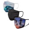 Paradise 3 Pack Face Cover