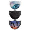 Paradise 3 Pack Face Cover