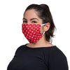 Repeat Reindeer Pleated Face Cover