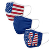 Americana 3 Pack Face Cover