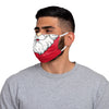 Santa Face Pleated Face Cover