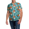 Miami Dolphins NFL Mens City Style Button Up Shirt