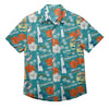 Miami Dolphins NFL Mens City Style Button Up Shirt