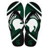 NCAA 2014 Unisex Big Logo Flip Flops Michigan State Spartans