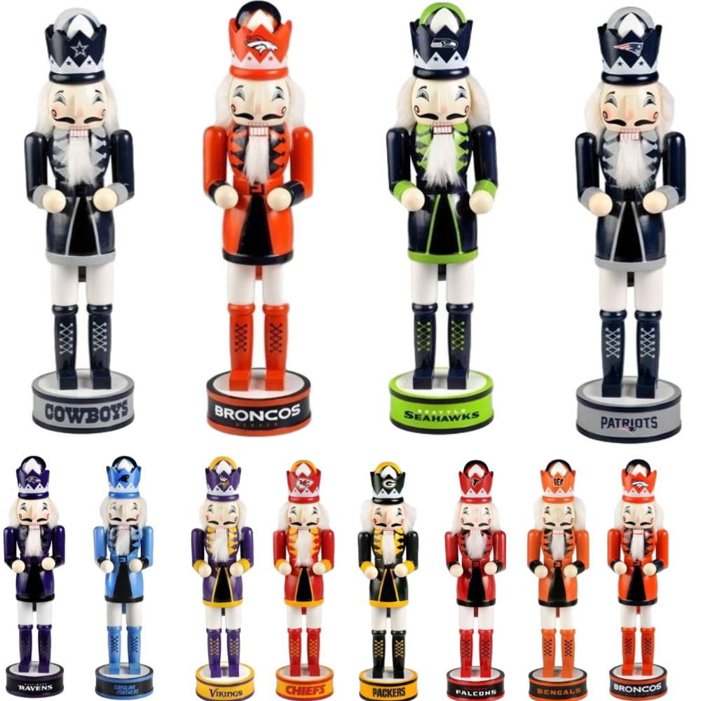 NFL 14" Holiday Nutcracker Pick Your Team!