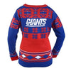 New York Giants V-Neck Ugly Sweaters