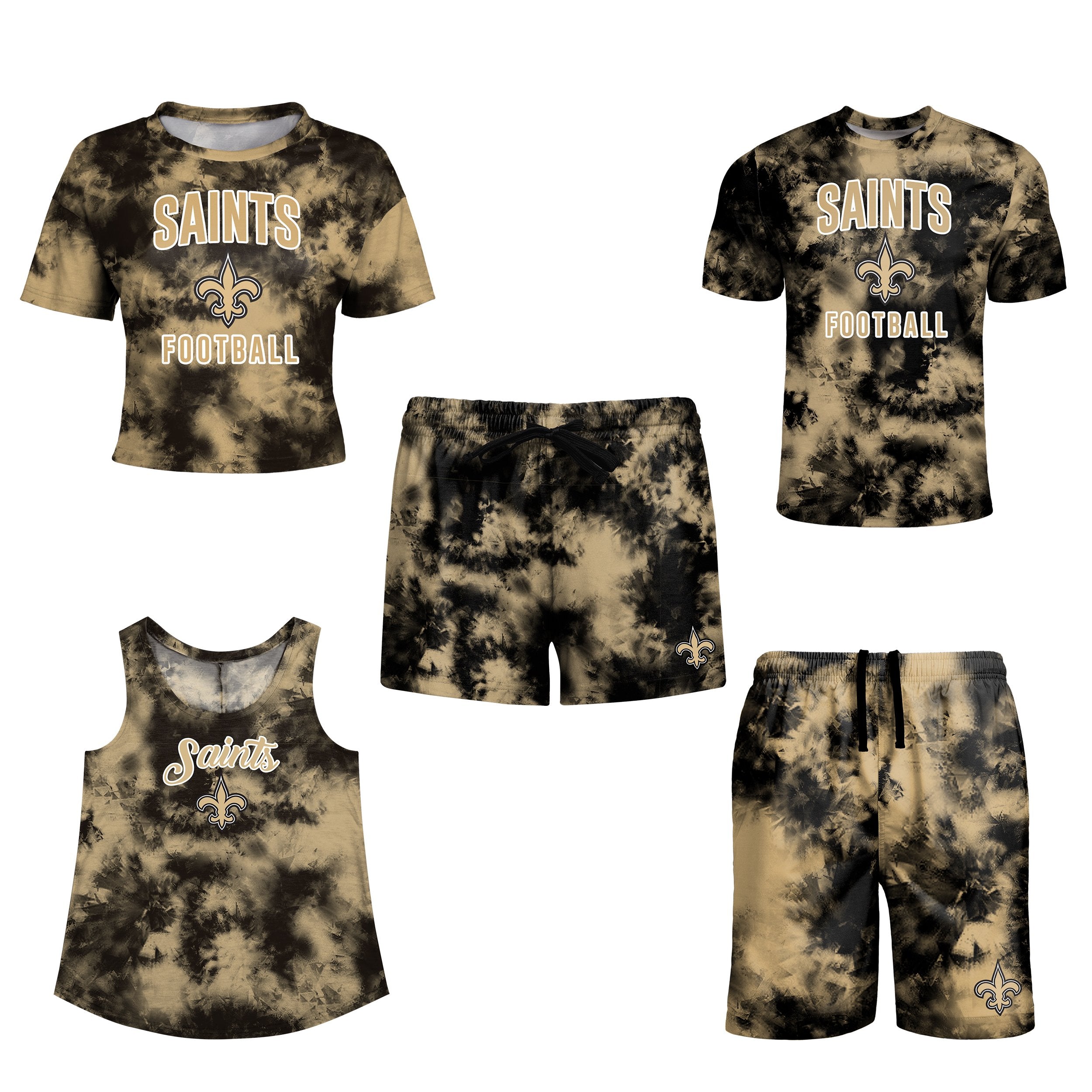 New Orleans Saints NFL To Tie-Dye For Apparel