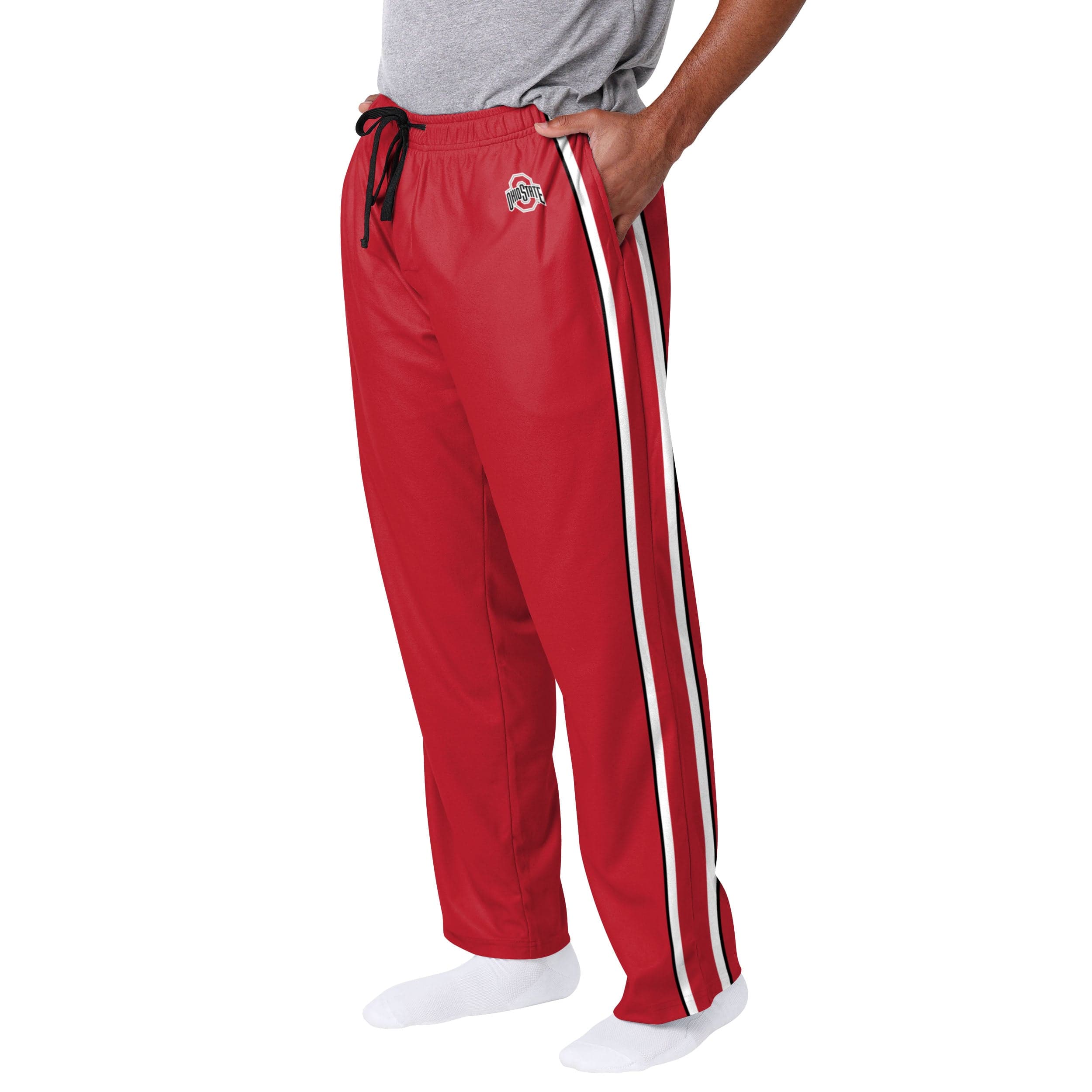 Mitchell & Ness Chicago Bulls Tear Away Jogger Pants in Red for