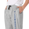 Dallas Cowboys NFL Mens Athletic Gray Lounge Pants