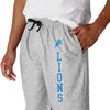 Detroit Lions NFL Mens Athletic Gray Lounge Pants