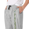 Green Bay Packers NFL Mens Athletic Gray Lounge Pants