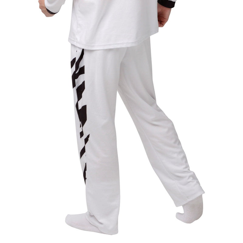 Cincinnati Bengals NFL Mens White Stripe Pajama Pants