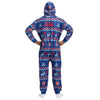 Chicago Cubs MLB Ugly Pattern One Piece Pajamas