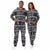 Chicago White Sox MLB Ugly Pattern One Piece Pajamas