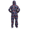 Houston Astros MLB Ugly Pattern One Piece Pajamas